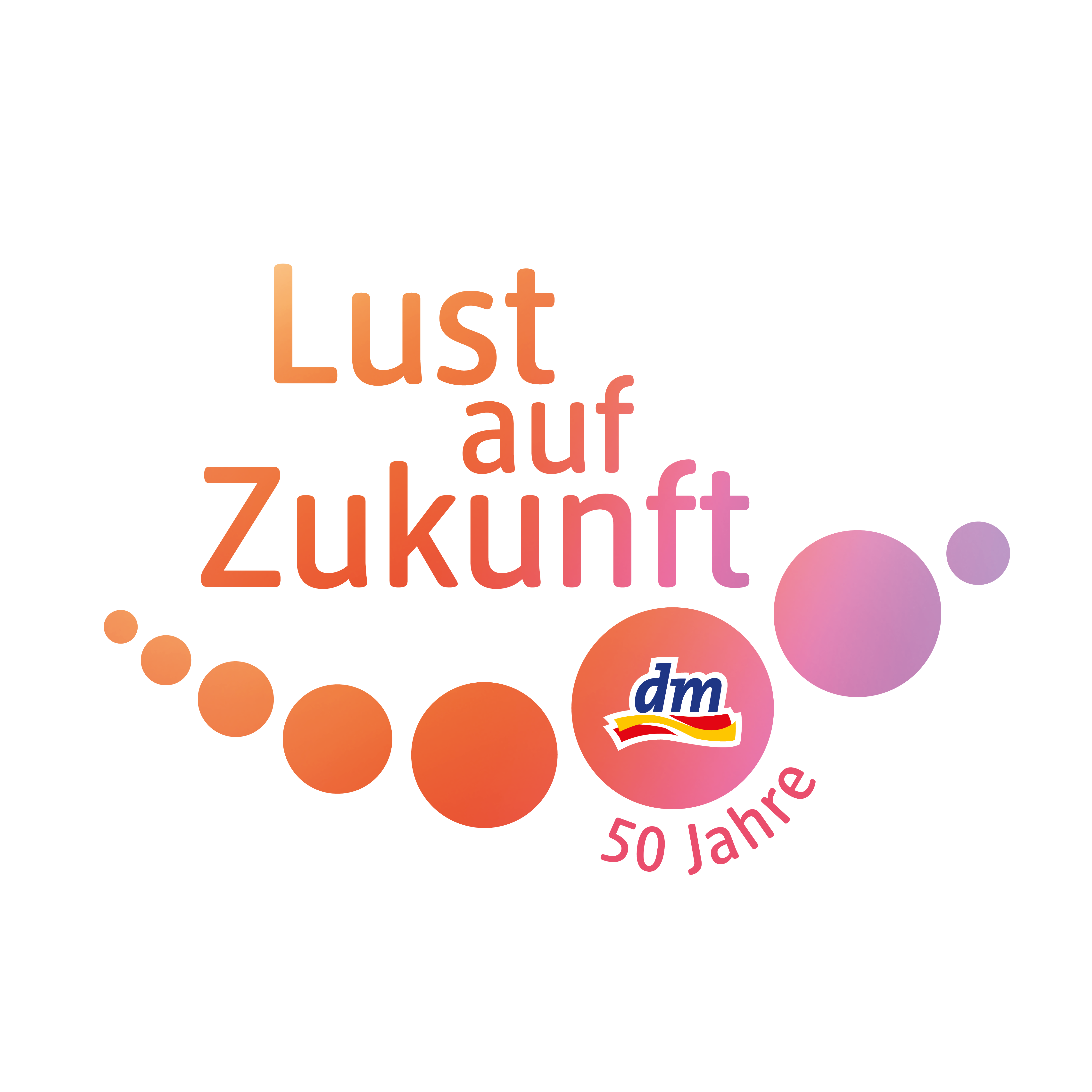 50 Jahre Badge Lust auf Zukunft